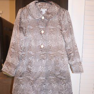 Metallic Blazer Jacket